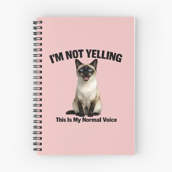 Item preview, I'm Not Yelling Cat Humor designed and sold by HippyRikky.