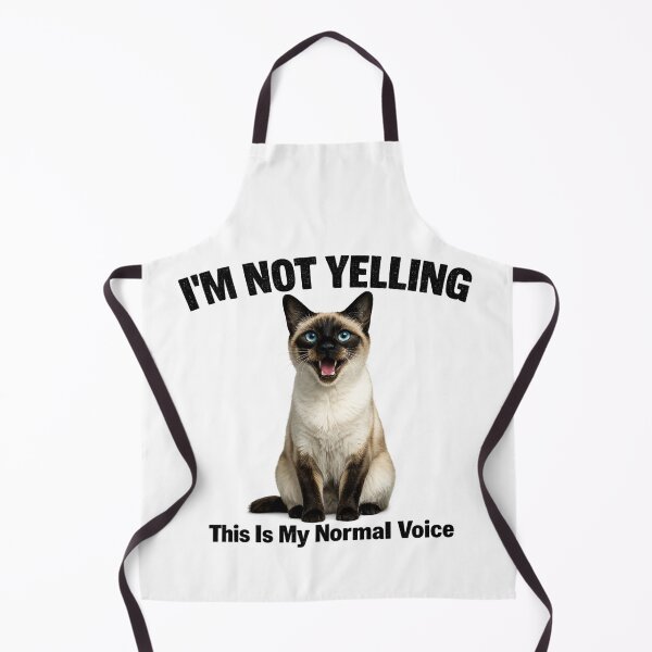 Item preview, I'm Not Yelling Cat Humor designed and sold by HippyRikky.