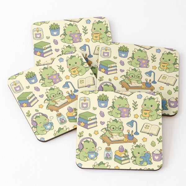 Item preview, Cozy Reading Dragon Pattern designed and sold by Soft Berry Studio.