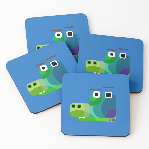 Item preview, Cute Geometric Crocodile designed and sold by MarlonOspinaStore.