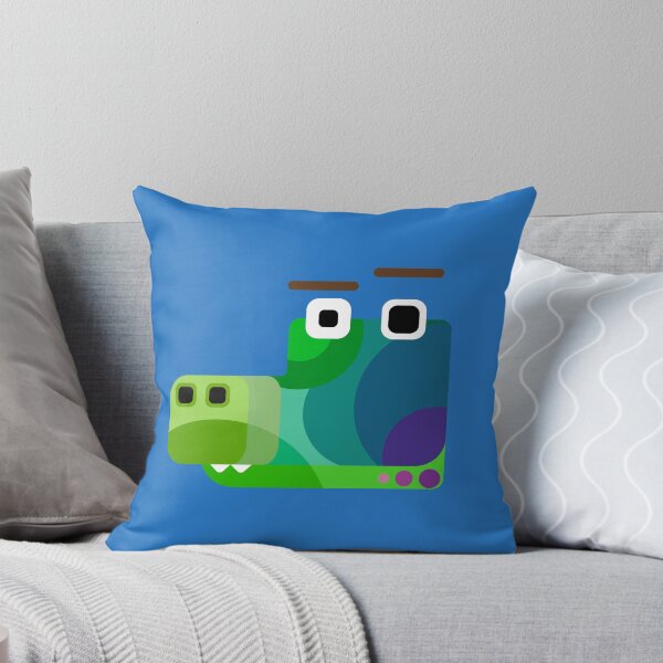 Item preview, Cute Geometric Crocodile designed and sold by MarlonOspinaStore.