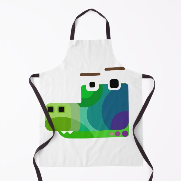 Item preview, Cute Geometric Crocodile designed and sold by MarlonOspinaStore.