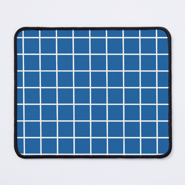Item preview, Minimalist Royal Blue Grid Phone Case for Girls | Bright Blue Checkered Journal for Students | Electric Blue Grid Pattern Blanket for Mom | Cobalt Checkerboard Tote Bag for Teachers or Nurses designed and sold by VivaFy.