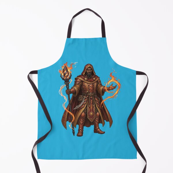 Item preview, Desert Pyromancer - Battle Mage of the Sun designed and sold by Utopian-Magic.