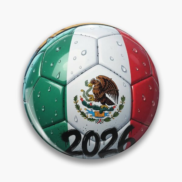 Item preview, Mexico world cup football design designed and sold by UdertakerSHOP.