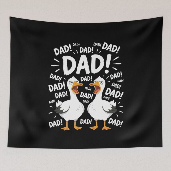 Item preview, Dad! Dad! Dad! Funny Father Parenting Humor Relatable Gift designed and sold by SofenArt.