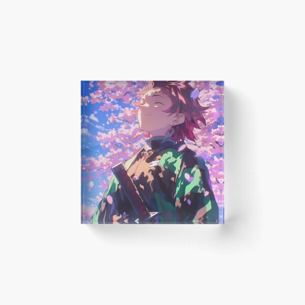 Item preview, Tanjiro Kamado Demon Slayer Sakura Smile Breeze designed and sold by earlobejerk.