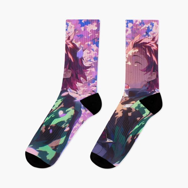 Item preview, Tanjiro Kamado Demon Slayer Sakura Smile Breeze designed and sold by earlobejerk.
