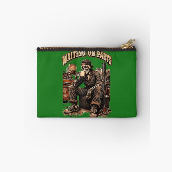 Item preview, Waiting On Parts Funny Mechanic Skeleton Garage Father's Day designed and sold by MichelLoveHaris.