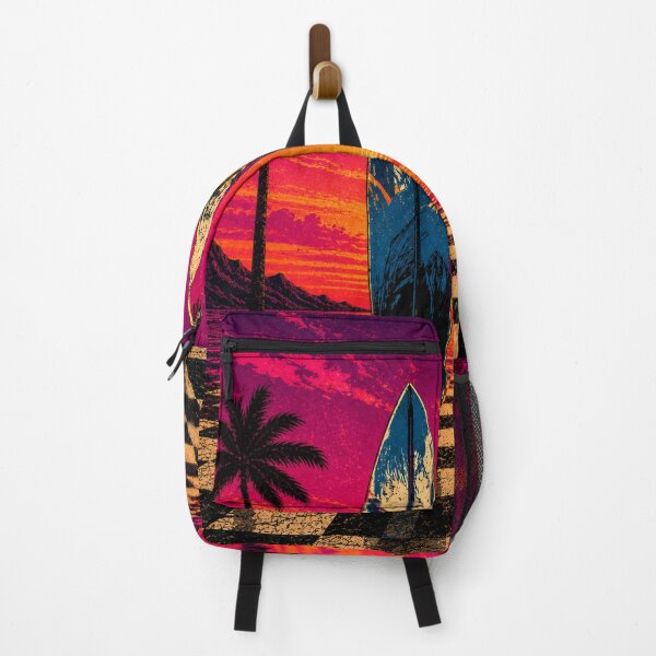 Item preview, Sunset Surfboards Vaporwave Paradise designed and sold by Sal Brasil Cultura ® .
