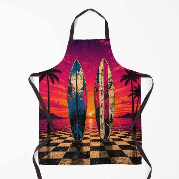 Item preview, Sunset Surfboards Vaporwave Paradise designed and sold by Sal Brasil Cultura ® .
