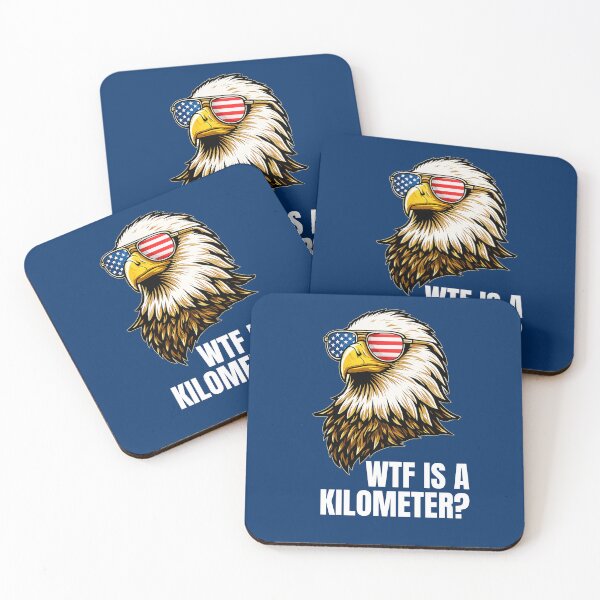 Item preview, WTF Is A Kilometer Patriotic Eagle designed and sold by extrisiceye.