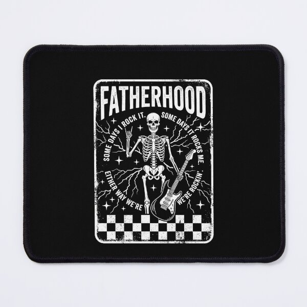 Item preview, Fatherhood Some Days I Rock It Some Days It Rocks Me Either Way We're Rockin' Rocker Dad designed and sold by SofenArt.