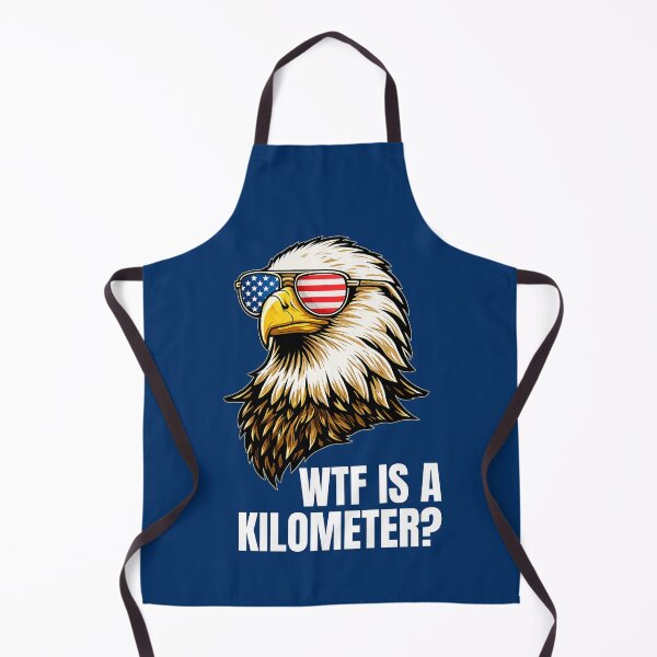 Item preview, WTF Is A Kilometer Patriotic Eagle designed and sold by extrisiceye.