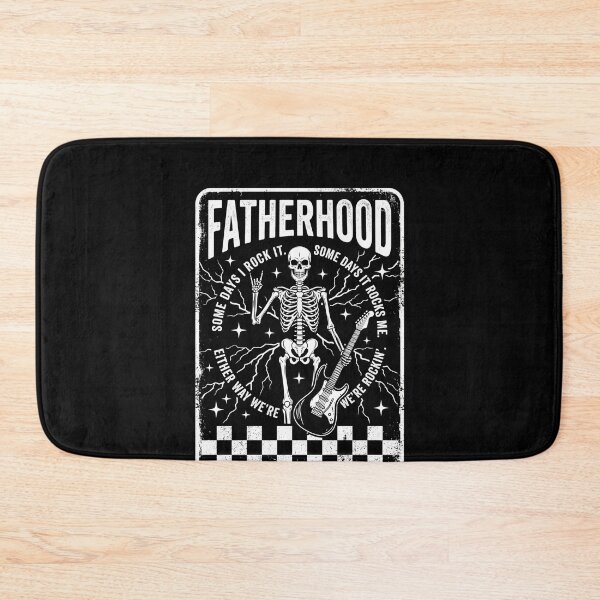 Item preview, Fatherhood Some Days I Rock It Some Days It Rocks Me Either Way We're Rockin' Rocker Dad designed and sold by SofenArt.