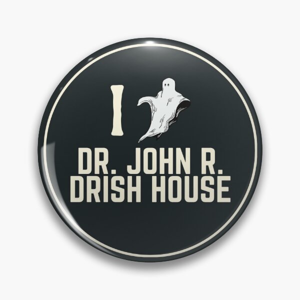 Item preview, I Love Dr. John R. Drish House Haunted Souvenir Bumper Sticker designed and sold by GhostlyWorld.