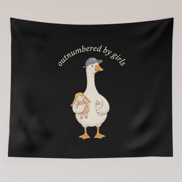 Item preview, Outnumbered By Girls Dad Father Daughter Papa Grandfather designed and sold by SofenArt.