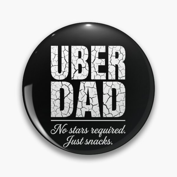 Item preview, Uber Dad No Stars Required Just Snacks Father Parenting Humor designed and sold by SofenArt.