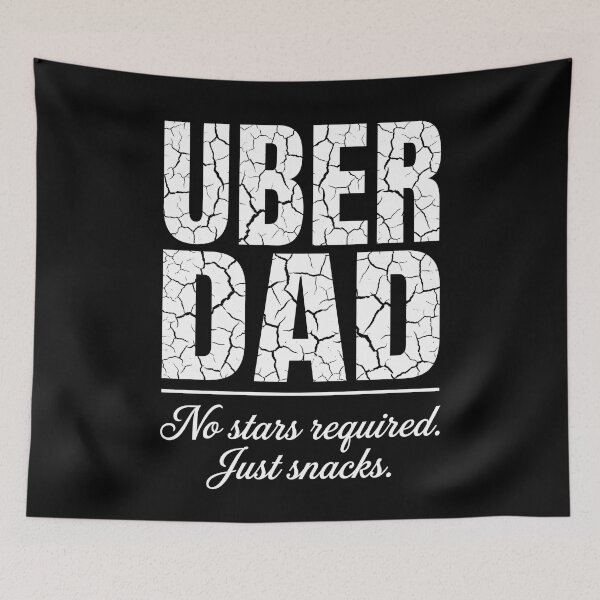 Item preview, Uber Dad No Stars Required Just Snacks Father Parenting Humor designed and sold by SofenArt.