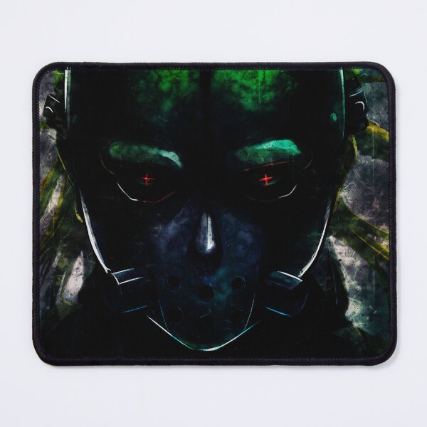 Item preview, Nikaido Dorohedoro Dark Mask Green Aura Anime Girl designed and sold by mildaclairmo.