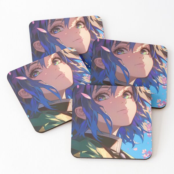 Item preview, Inosuke Hashibira Demon Slayer Sakura Gaze Portrait designed and sold by earlobejerk.