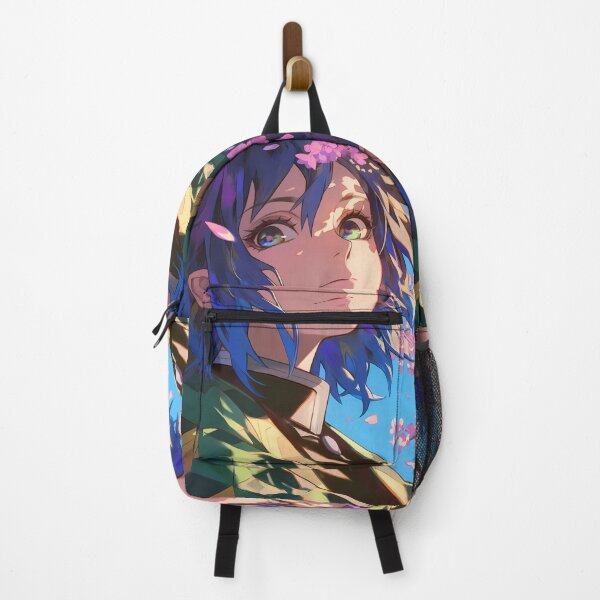 Item preview, Inosuke Hashibira Demon Slayer Sakura Gaze Portrait designed and sold by earlobejerk.
