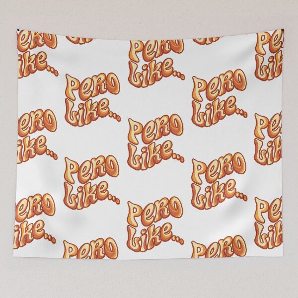 Item preview, Pero Like Trendy Groovy Wavy Spanglish Slang Quote designed and sold by PictoVibe.