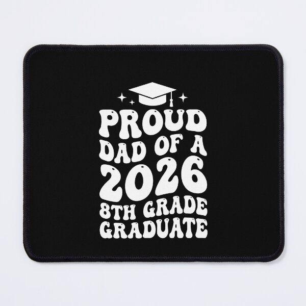 Item preview, Proud Dad Of A 2026 8th Grade Graduate Father Middle School Graduation Class designed and sold by SofenArt.