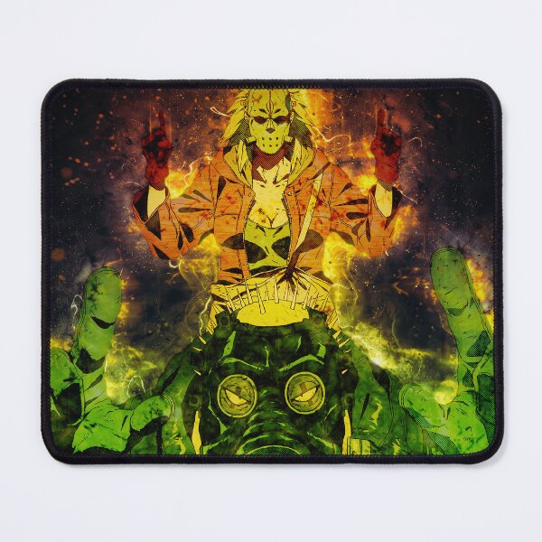 Item preview, Kaiman Dorohedoro Neon Green Masked Chaos designed and sold by mildaclairmo.