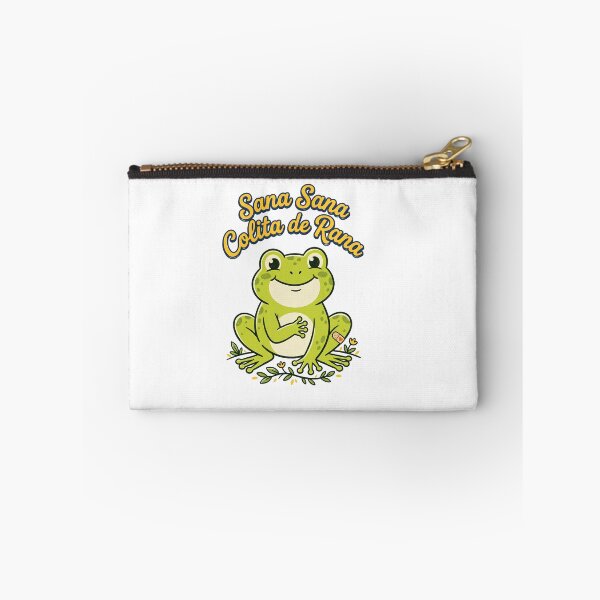 Item preview, Sana Sana Colita De Rana Retro Cartoon Frog Healing Patch designed and sold by PictoVibe.