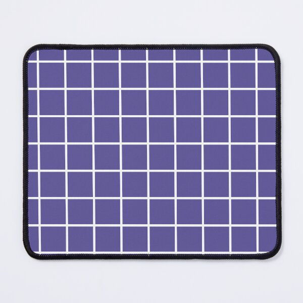 Item preview, Minimalist Periwinkle Grid Phone Case for Girls | Purple Checkered Journal for Students | Muted Purple Grid Pattern Blanket for Mom | Violet Lavender Checkerboard Tote Bag for Teachers designed and sold by VivaFy.
