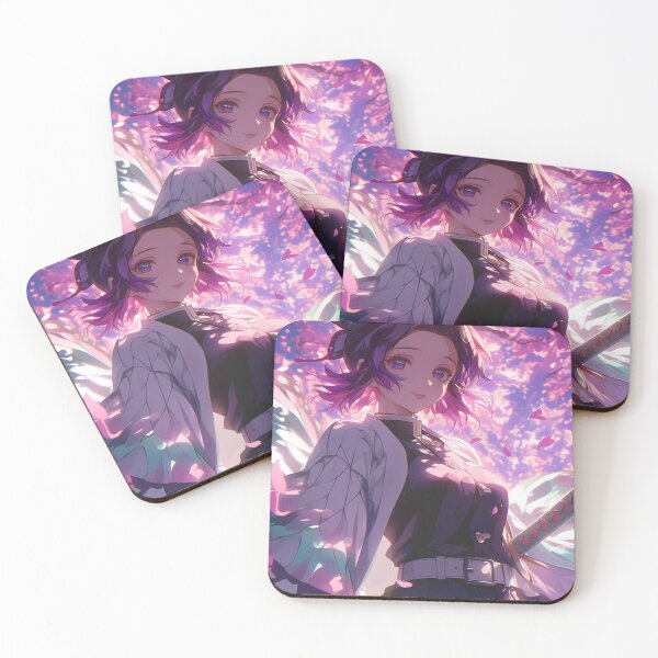 Item preview, Shinobu Kocho Demon Slayer Sakura Butterfly Smile designed and sold by earlobejerk.