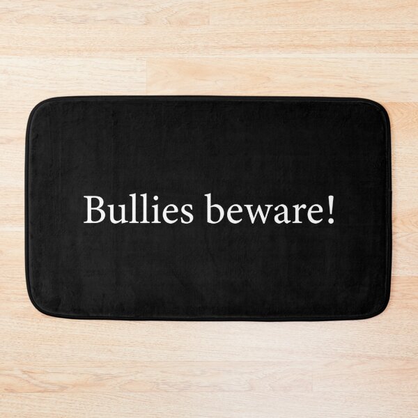 Item preview, Bullies Beware – Stand Strong Positive Anti-Bullying Quote designed and sold by Scaryzz.