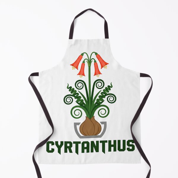 Item preview, Minimalist Cyrtanthus Spiralis Botanical Typography Graphic designed and sold by GreenDivisionJP.