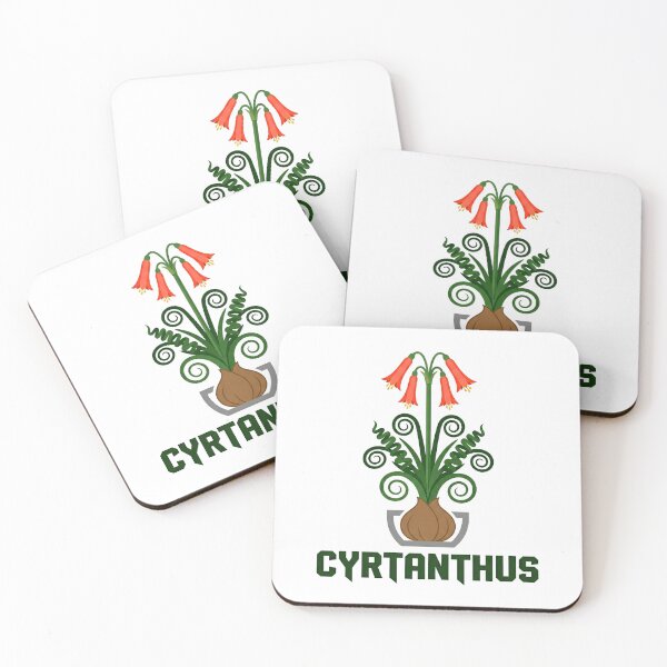 Item preview, Minimalist Cyrtanthus Spiralis Botanical Typography Graphic designed and sold by GreenDivisionJP.