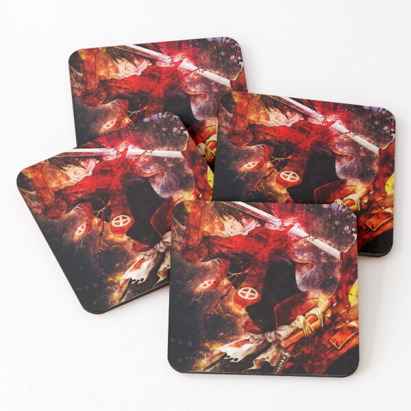 Item preview, Shimazu Toyohisa Drifters Fiery Samurai Aura designed and sold by mildaclairmo.