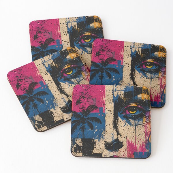 Item preview, Tropical Street Art Portrait Collage designed and sold by Sal Brasil Cultura ® .
