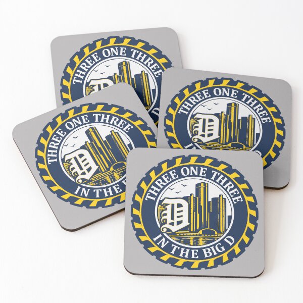 Item preview, Three One Three 313 in the Big D - Detroit - Michigan - Wolverines designed and sold by krewyork.