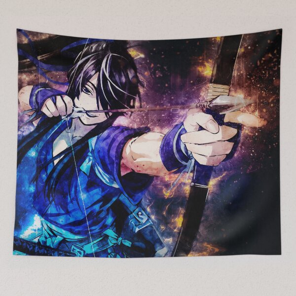 Item preview, Nasu Suketaka Yoichi Drifters Blue Archer Focus designed and sold by mildaclairmo.