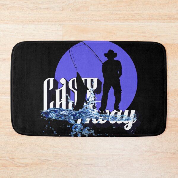 Item preview, Midnight Cast Away Purple Night Fishing Art designed and sold by AXENT Designs.