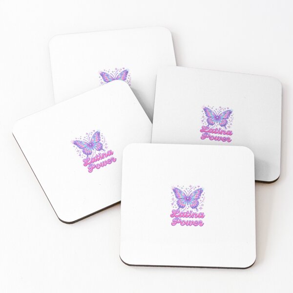 Item preview, Latina Power Y2K Sparkle Butterfly Liquid Chrome Graphic designed and sold by PictoVibe.