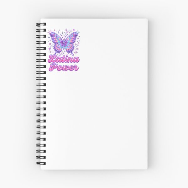 Item preview, Latina Power Y2K Sparkle Butterfly Liquid Chrome Graphic designed and sold by PictoVibe.