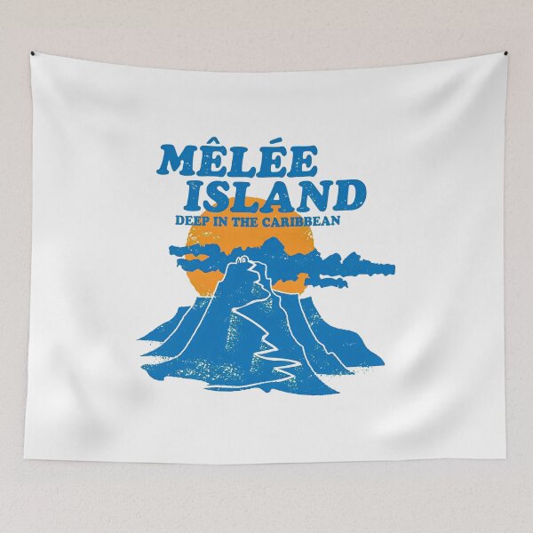 Item preview, Island Volcano Vintage Caribbean Adventure  designed and sold by myfiOriginals.