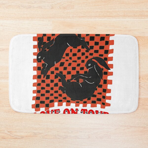 Item preview, Two Hares Text Pattern Graphic designed and sold by myfiOriginals.