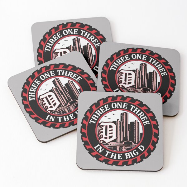 Item preview, Three One Three 313 in the Big D - Detroit - Michigan - Red Wings designed and sold by krewyork.
