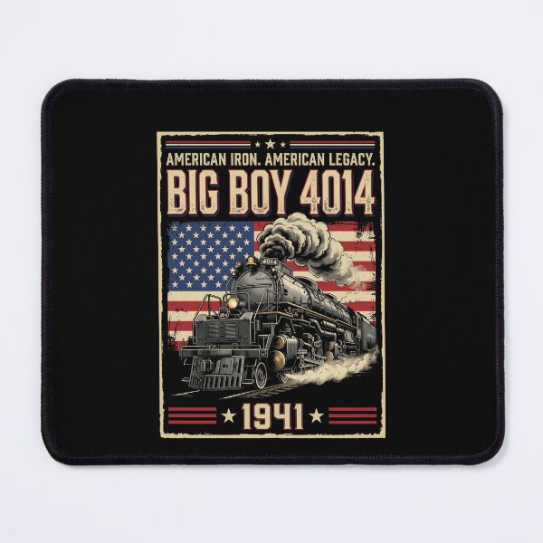 Item preview, American Iron American Legacy Big Boy 4014 1941 Steam Locomotive Train Railfan designed and sold by SofenArt.