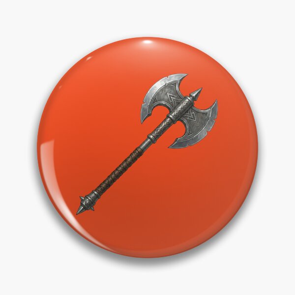 Item preview, Double-Bladed Battle Axe - Fantasy RPG Weapon designed and sold by Utopian-Magic.