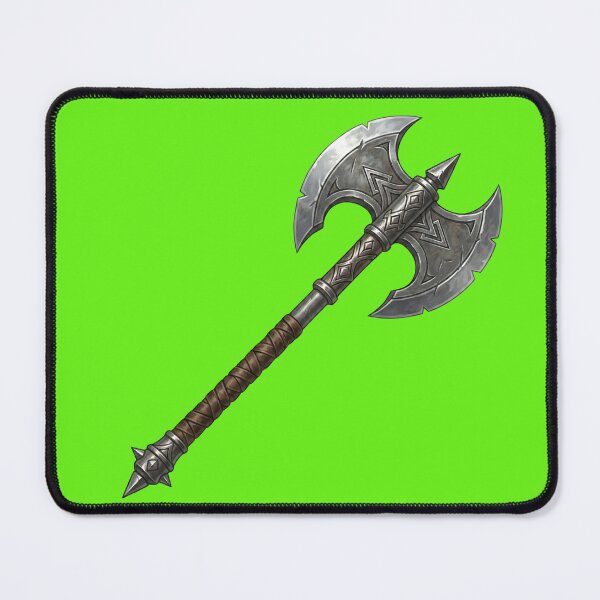 Item preview, Double-Bladed Battle Axe - Fantasy RPG Weapon designed and sold by Utopian-Magic.