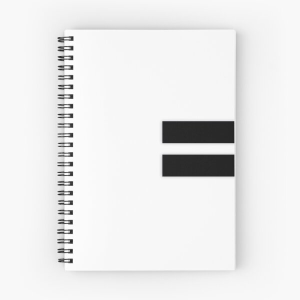 Item preview, EQUAL SYMBOL — Black Minimal Bold Type Statement designed and sold by WORDPAUSE.