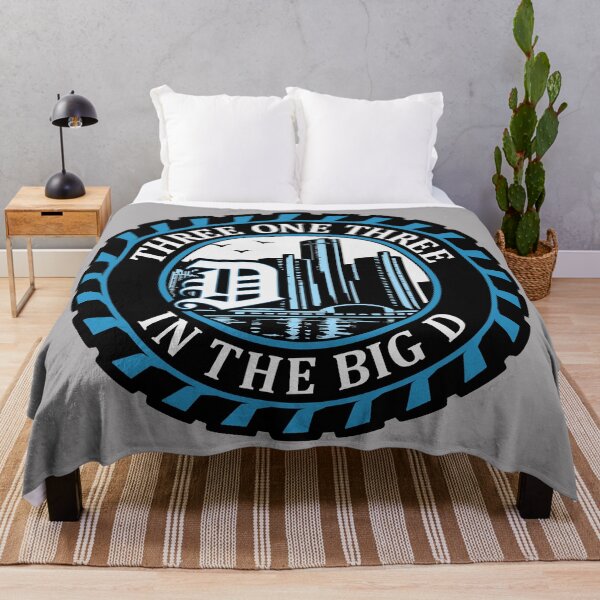 Item preview, Three One Three 313 in the Big D - Detroit - Michigan - Red Wings designed and sold by krewyork.